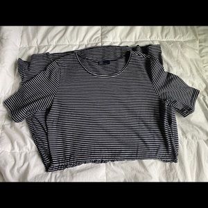Gap Dark Navy striped tshirt dress